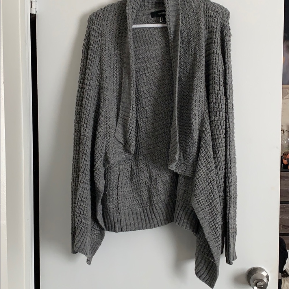 Long sleeve flowy cardigan